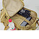 Тактичний (штурмовий, військовий) рюкзак US Army M11P 45 літрів Пісочний, фото 5