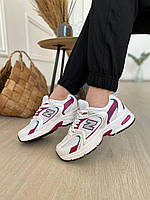 Женские кроссовки New Balance 530 White Pink MR530SF