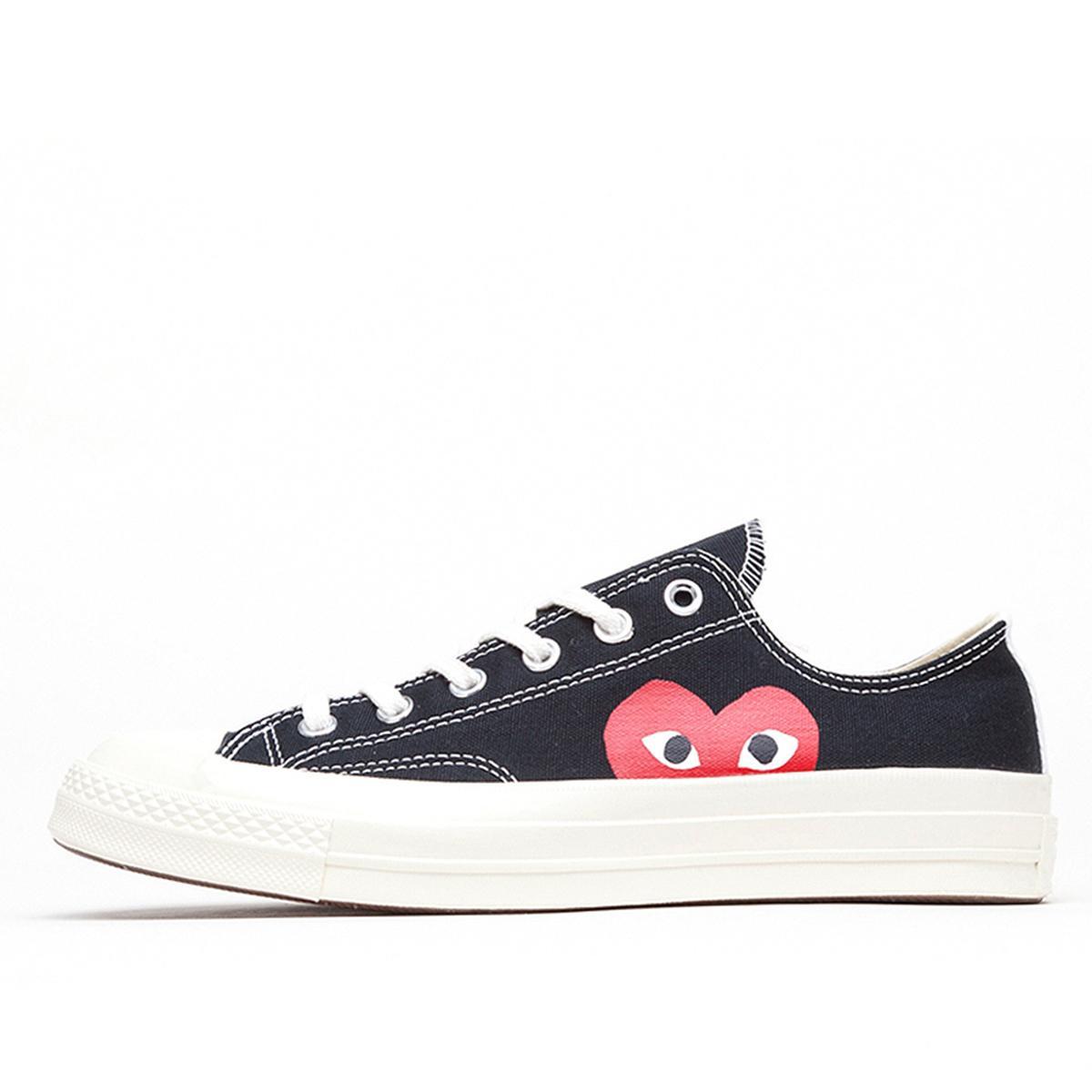 Жіночі кеди Converse Comme Des Garcons Play Chuck Taylor Low Black 150206C, фото 1