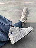 Жіночі кеди Converse Comme Des Garcons Play Chuck Taylor High Beige 150205C, фото 6