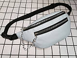 Новий стиль сумка на пояс мистецтв шкіряна Унісекс жіночий та чоловічий пояс Бананка тільки гуртом, фото 4