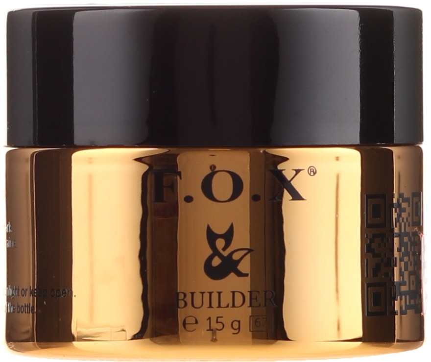 Моделюючий однофазний гель F. O. X Builder Gel Clear One Step, 15 мл