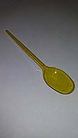 Ложка одноразовая столовая желтая Юнита (100 шт)