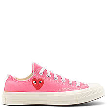 Жіночі кеди Converse Comme Des Garcons Play Chuck Taylor Low Bright Pink 168304C, фото 3