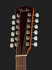 12 струнна електро-акустична гітара FENDER CD-140SCE-12 NAT (Кейс в комплекті), фото 9