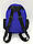 Рюкзак дошкільний Влад А4 Гелик ( дитячий рюкзак ) зі светоотражающей стрічкою синій, фото 7