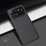 Захисний чохол Nillkin для Xiaomi Mi11 Ultra Super Frosted Shield Black, фото 7