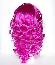 Перука кучерявий фіолетовий (55 см), фото 3