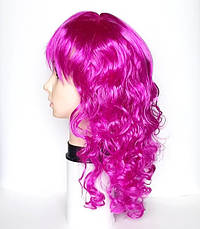 Перука кучерявий фіолетовий (55 см), фото 4