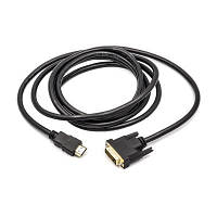 Кабель мультимедійний HDMI to DVI 3.0 m PowerPlant (CA910991)