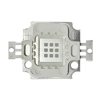 №173 УФ Светодиод 10 ватт 12 вольт 365 нм / ультрафиолетовый UV LED 10W 12V 365 nm