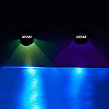 No173 УФ Світлодіод 10 ватів 12 вольтів 365 нм / ультрафіолетовий UV LED 10 W 12 V 365 nm, фото 6