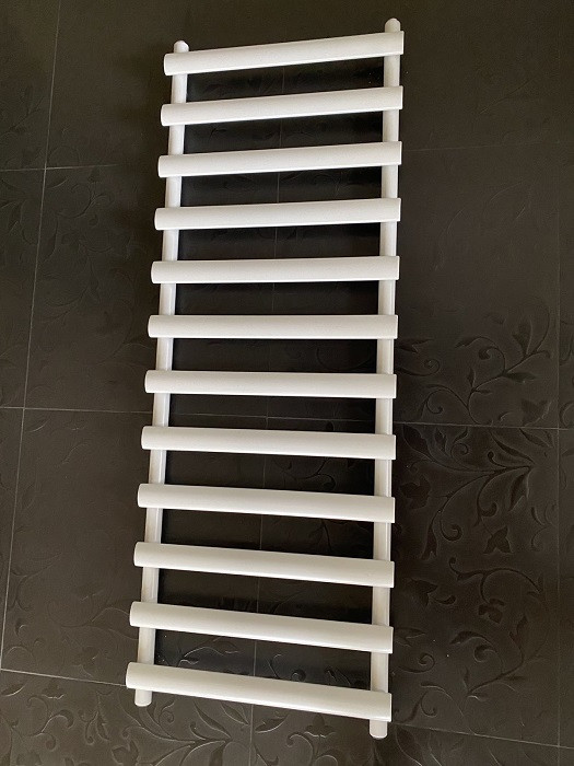 Біла сушарка для рушників 550х1500 MENTON 12/1500 Arttidesign, фото 1