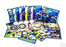 3D Ручка Майкрафт Minecraft з трафаретами, 3D-для дитячої творчості з пластиком 9 метрів