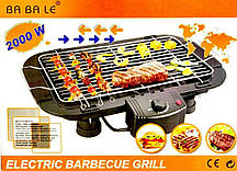 Потужний Електричний Барбекю Гриль 2000 Вт плита, Електрогриль шашличниця для дому та дачі