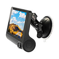 Автомобільний відеореєстратор на 3 камери Recorder 4 "HD 1080P