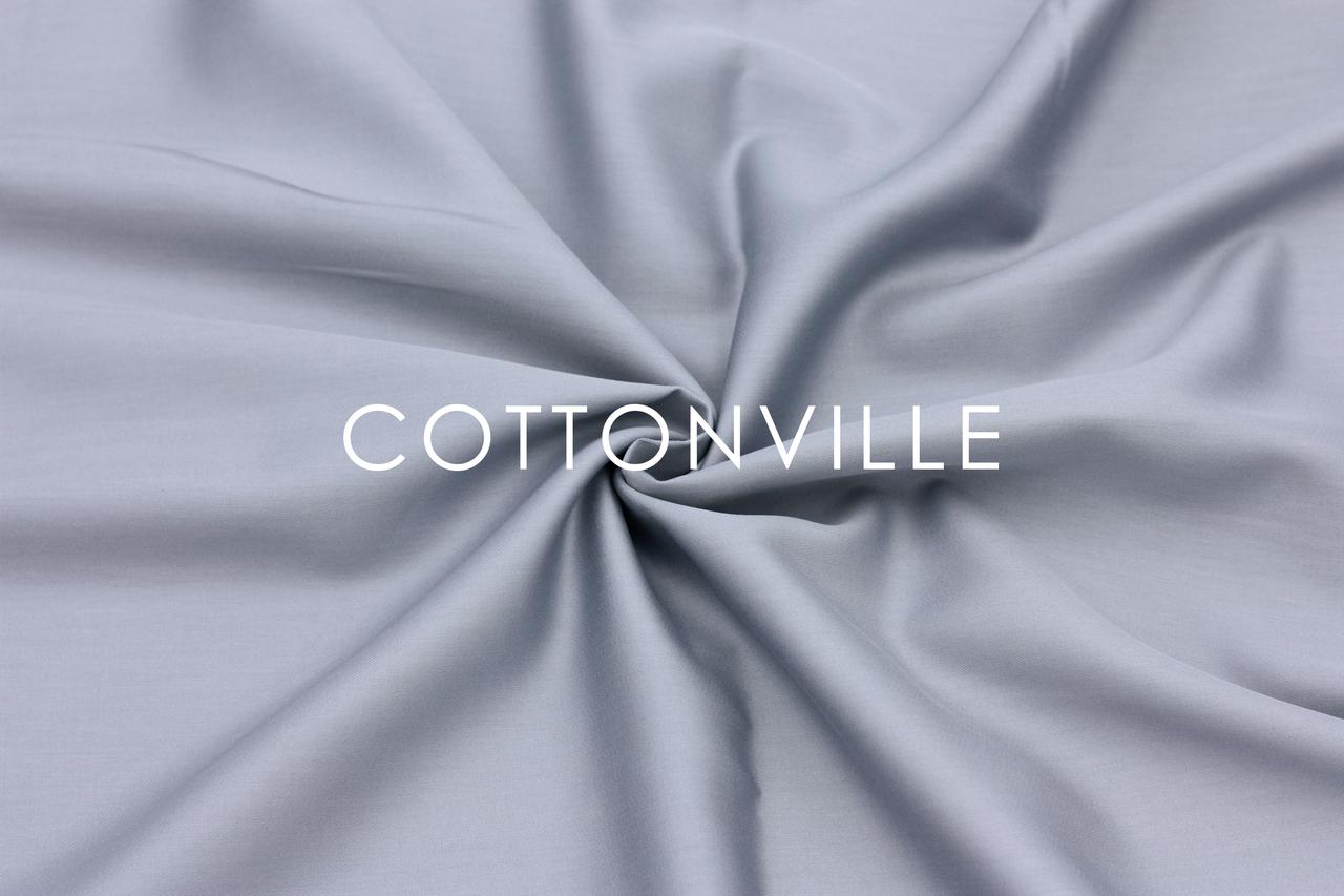 Сатин 240 см Сіро-блакитний 100% бавовна, фото 1