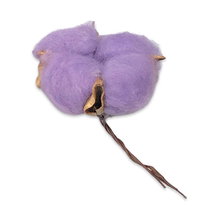 Бавовна фіолетова 5 см 20 шт, фото 1