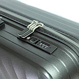 Пластикова валіза Snowball, на 4 колесах, велика, 103 л, бордова, фото 8