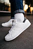 Кросівки Adidas Stan Smith White Black, фото 8