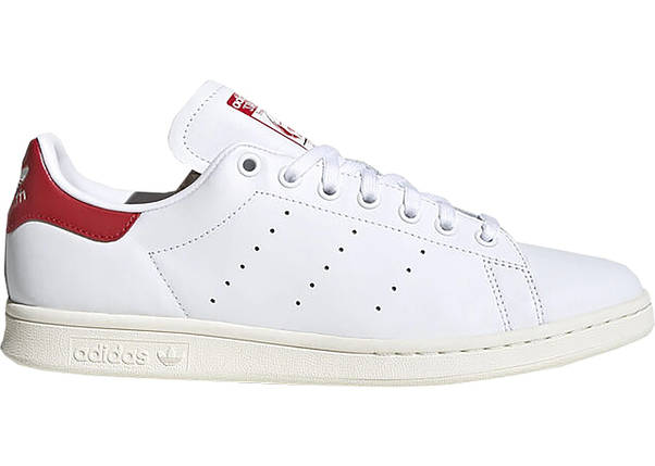 Кросівки Adidas Stan Smith White Red, фото 1