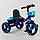 Велосипед 3-х колёсный 97282 Best Trike Красный, пена колесо EVA со светом и звуком, звоночек, 2 корзины, фото 4
