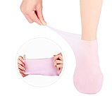 Силіконові шкарпетки для догляду за шкірою ніг (1 пара гелевих спа-шкарпетків), фото 9