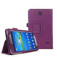 Чехол samsung Galaxy Tab 4 7.0 (SM-T230, T231) Classic book cover purple