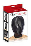 Капюшон для БДСМ Fetish Tentation Closed BDSM hood in leatherette SO4670, фото 3