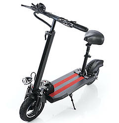 Електросамокат для дорослих з сидінням акумуляторний KONAR KES A10 потужний складаний