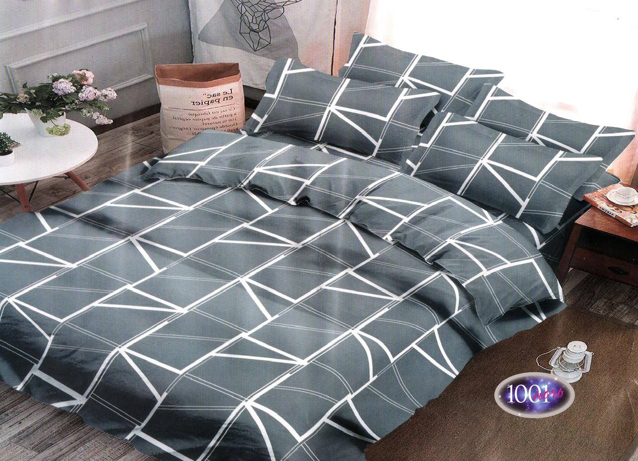 Комплект постільної білизни Бязь Голд Люкс №бл2 Полуторний 150х220, фото 1