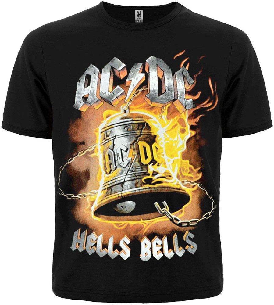 Футболка AC/DC "Hells Bells", чорна, Розмір XL