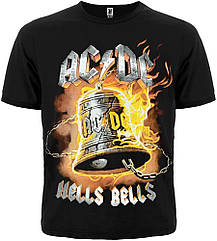 Футболка AC/DC "Hells Bells", чорна, Розмір M