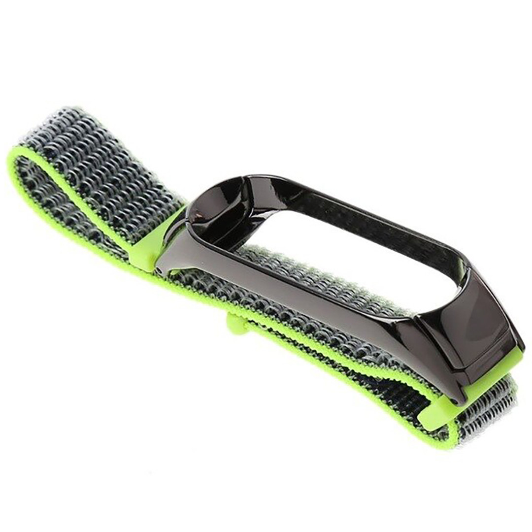Ремінець для Xiaomi Mi Band 3/4 Nylon PL NEW Sport Lime