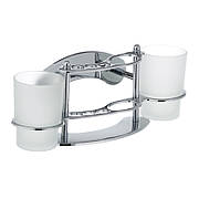 Підставка для щіток і пасти з двома склянками ZX Чехія LR101 (ZX2698)