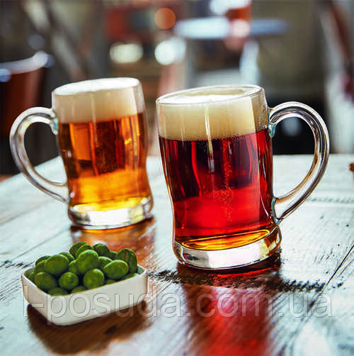 Пивні келихи Luminarc Benidorm набір 2 шт * 450 мл, фото 1