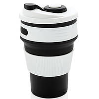 Чашка силіконова Collapsible 5332 350мл, складна, чорна (SH017241)