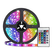 Світлодіодний стрічка з пультом LED RGB 5050, Bluetooth S