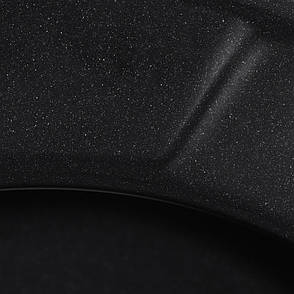 Мийка кухонна HB HB8301-G226 BLACK 490x180 (HB0971), фото 4