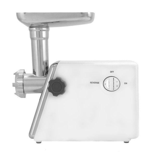 Мясорубка електром'ясорубка Domotec MS2018 1600W White (SH007567), фото 1