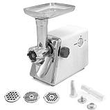 Мясорубка електром'ясорубка Domotec MS2018 1600W White (SH007567), фото 3