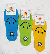 Підслідники жіночі бавовна Super Socks, арт 018, розмір 36-40, асорті, 01265, фото 2