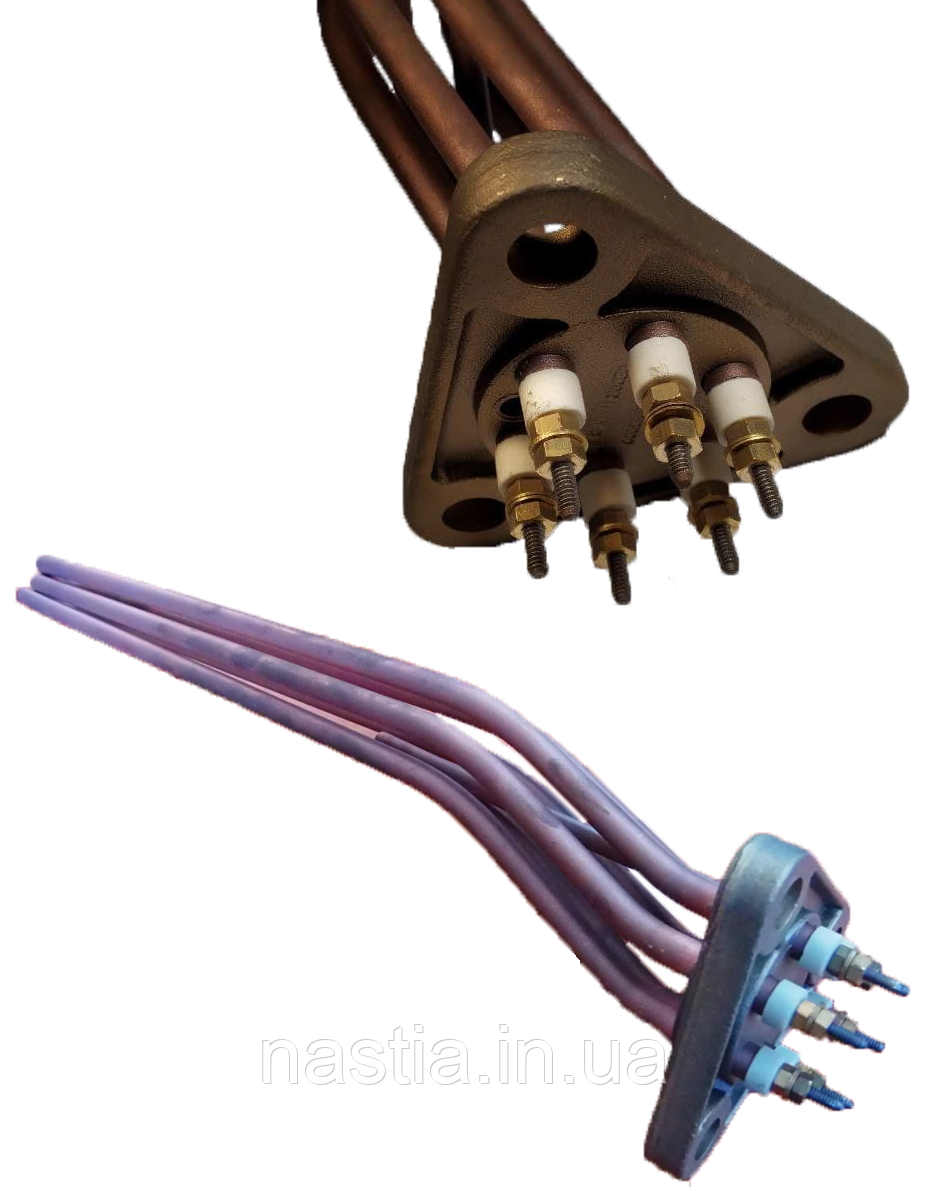 SM246 Тен бойлеру(2 пости), 230V, 3000W, 6-контактів, 3-болти, San Marco