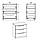 Комод 3М Венге комбі Компаніт (61х38х69 см), Доставка в точку видачі Rozetka БЕЗКОШТОВНА, фото 2