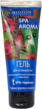 Гель для втомлених ніг SPA-терапія ТМ "AROMA SPA" 75 мл (4823097601297)