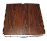 Стіл і стільці для пікніка Folding Table Темне дерево, фото 3