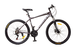 Алюмінієвий велосипед гірський MTB G26PHANTOM A26.1 SHIMANO колеса 26 дюймів/колір темно-сірий (матовий)*