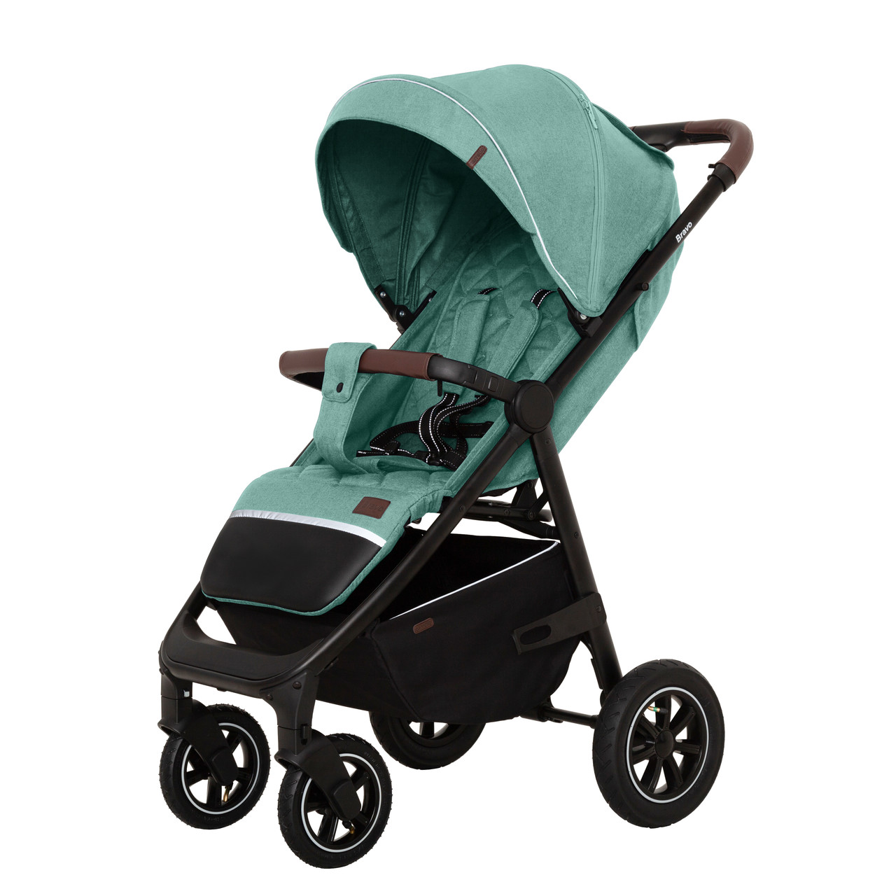 Коляска дитяча прогулянкова CARRELLO Bravo CRL-5512 Basil Green зелена
