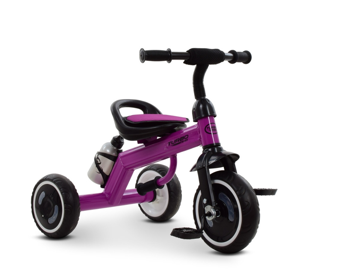 Велосипед дитячий триколісний Turbo Trike M 3648-9 фіолетовий, фото 1