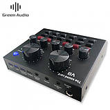 Студійний мікрофон Green Audio BM-800 зі звуковою картою V8w стійкою і вітрозахистом, фото 2